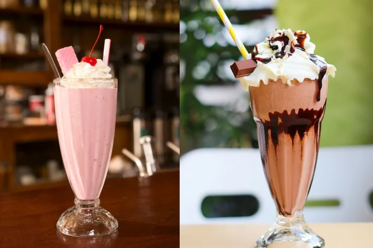 Milk Shake Caseiro de Chocolate Cremoso e com Sabor Intenso