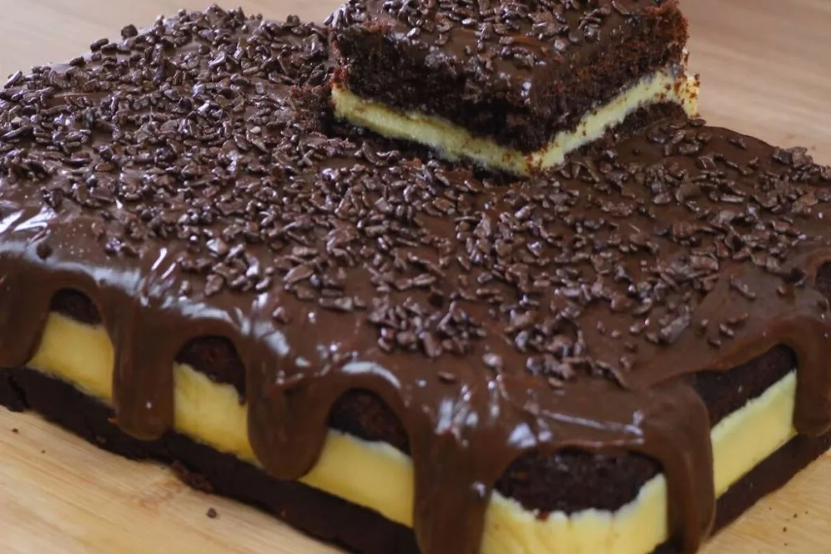 Bolo de Chocolate com Recheio de Maracujá - Blog Receita Certa